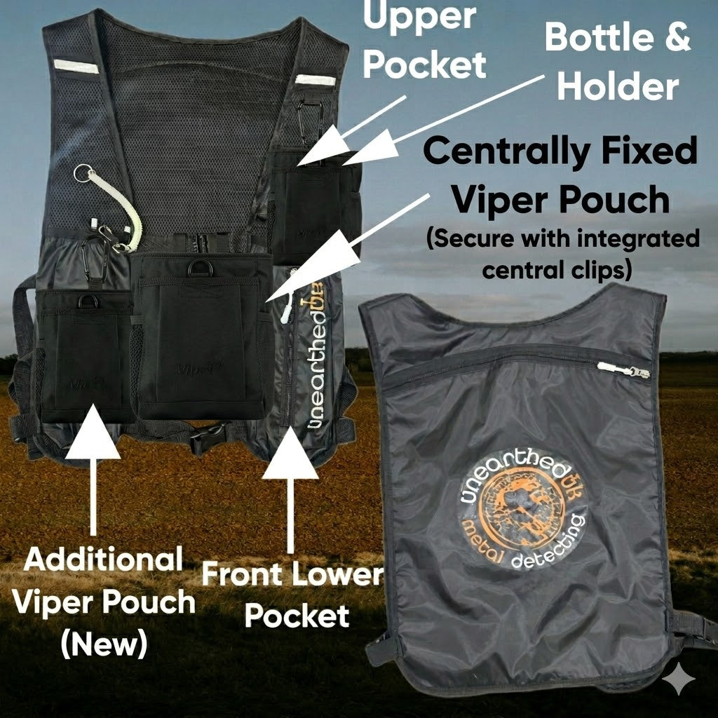 Unearthed Fieldmaster Ultimate Detecting Vest (NEW!)
