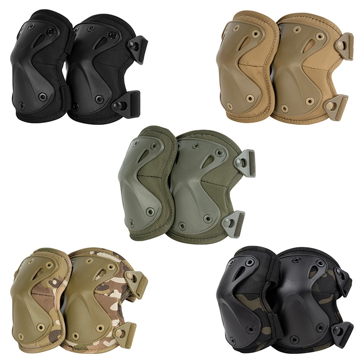 Hard shell knee pads for metal detecting and outdoor activities