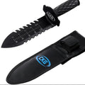 Stainless steel metal detecting digging tool with holster