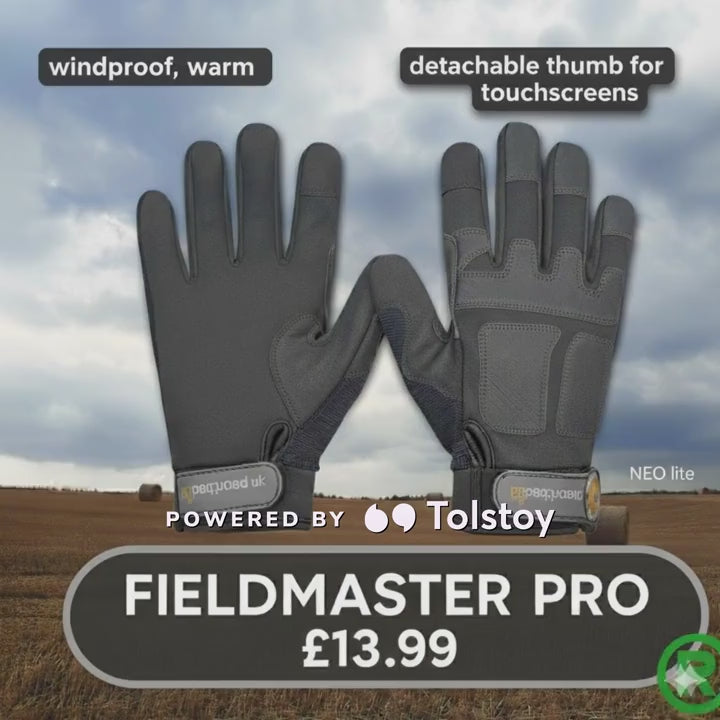 Unearthed Fieldmaster  Tactical windproof gloves (Detachable thumb)